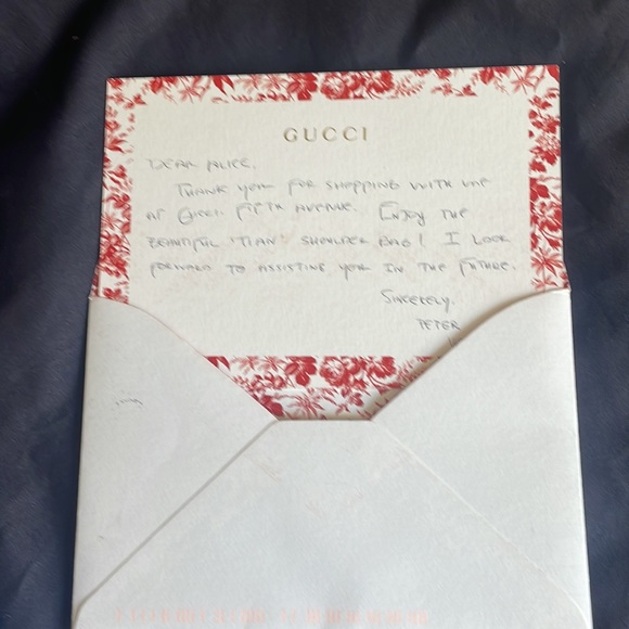 Authentic Gucci Tian Shoulder Bag - Picture 13 of 15